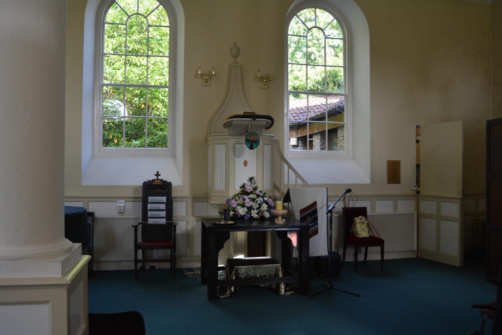 The Frenchay Chapel interior 